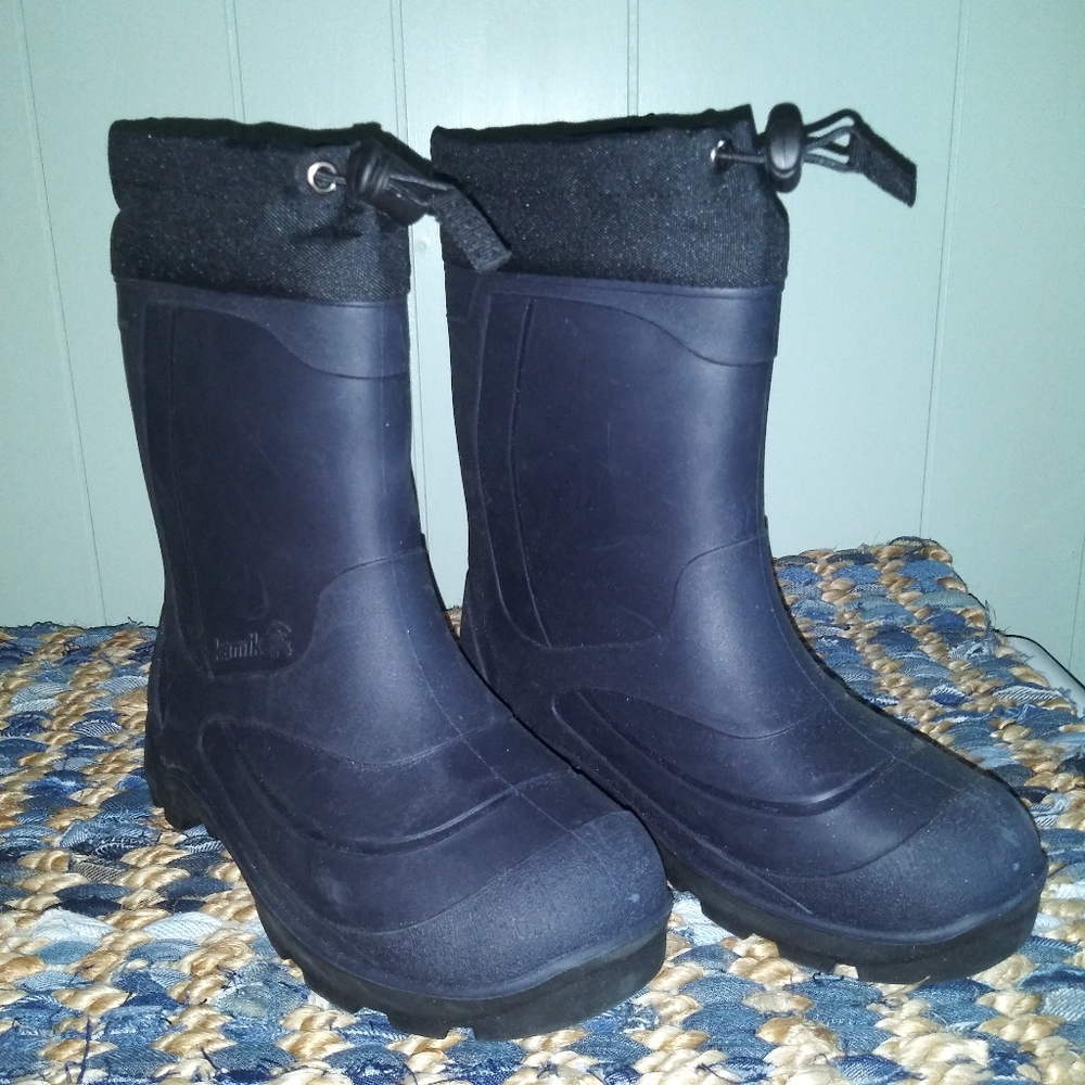 KAMIK Snowbuster Youth Winter Boots Size 4